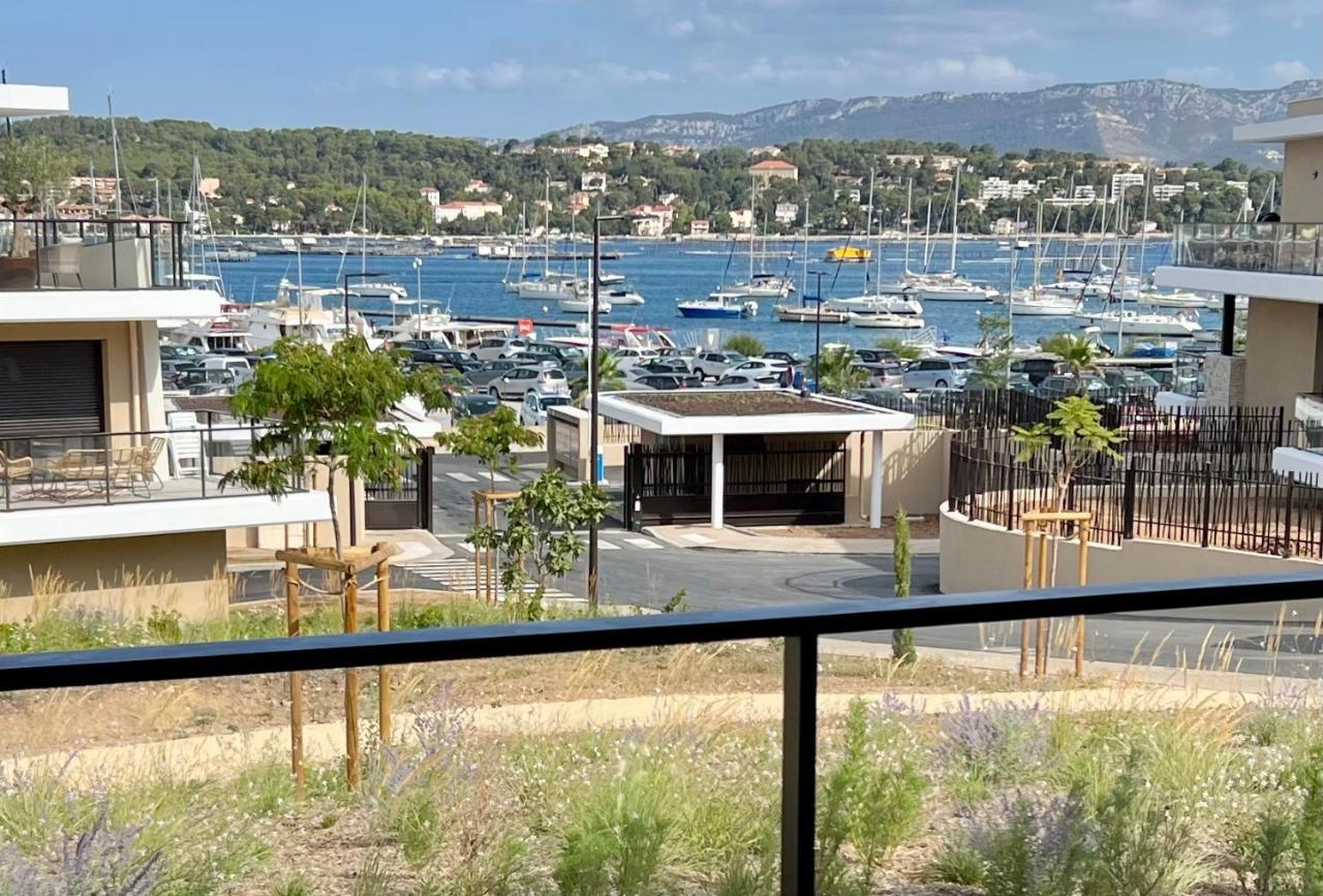 L'Apart'83 - T2 Classe 5 Etoiles - Belle Vue Sur La Baie Du Lazaret Apartment Saint-Elme Екстериор снимка